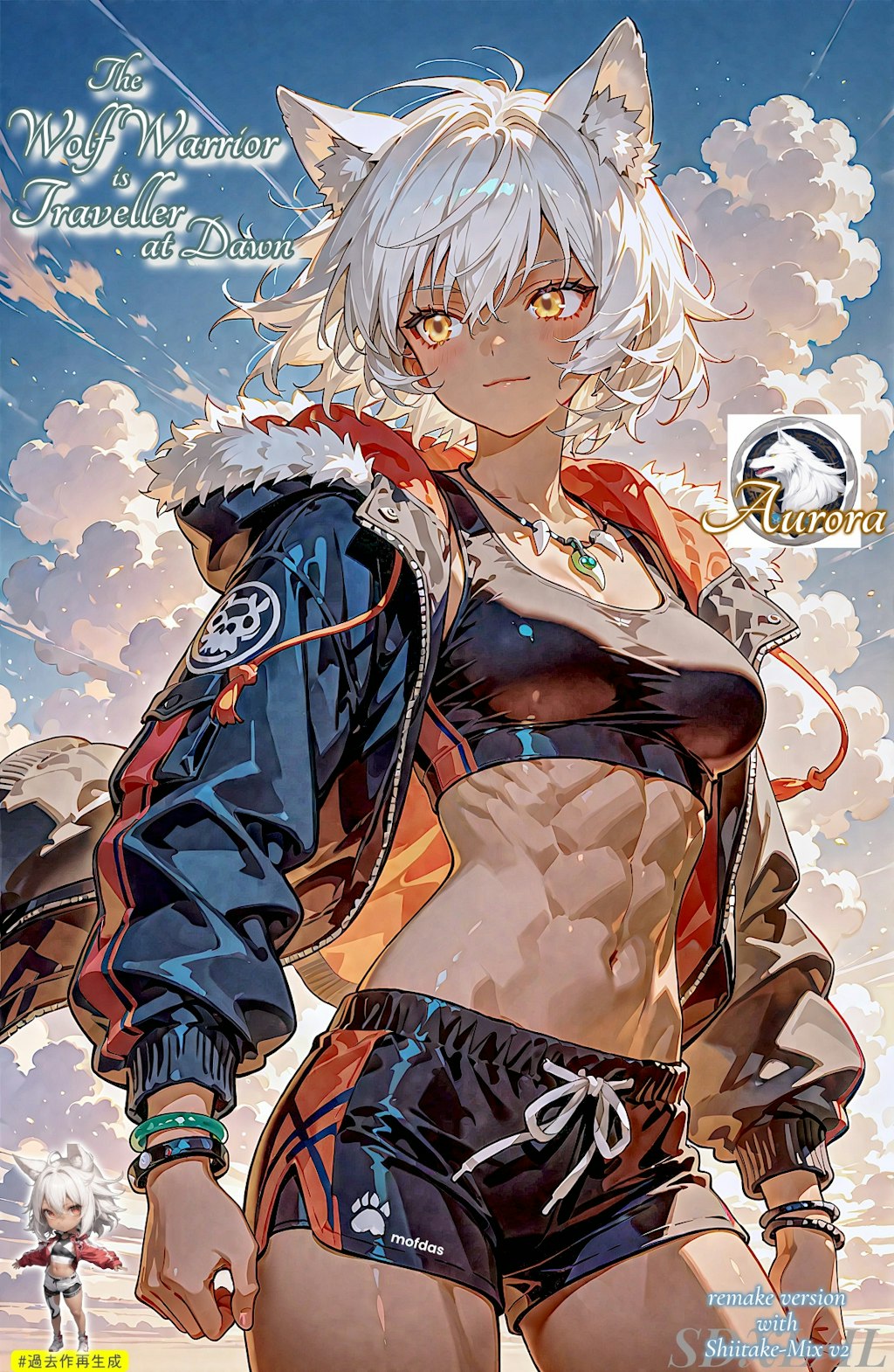 狼の戦士は夜明けの旅人 (過去作再生成)