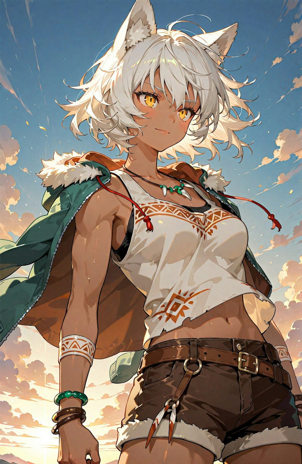 狼の戦士は夜明けの旅人 (過去作再生成)
