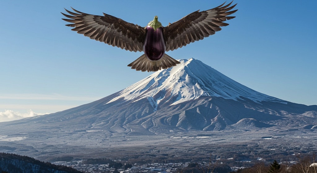 茄子と鷹と富士山