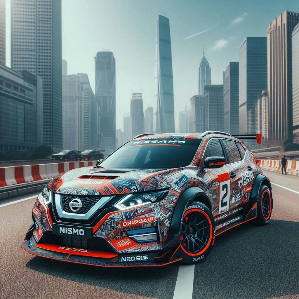 日産エクストレイルNISMOレーシングカー