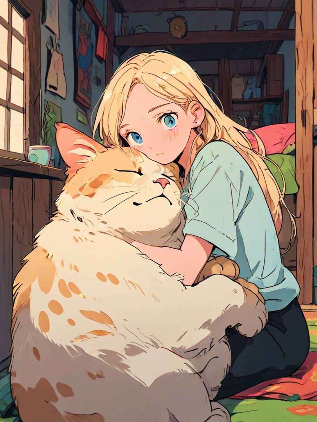 猫と少女