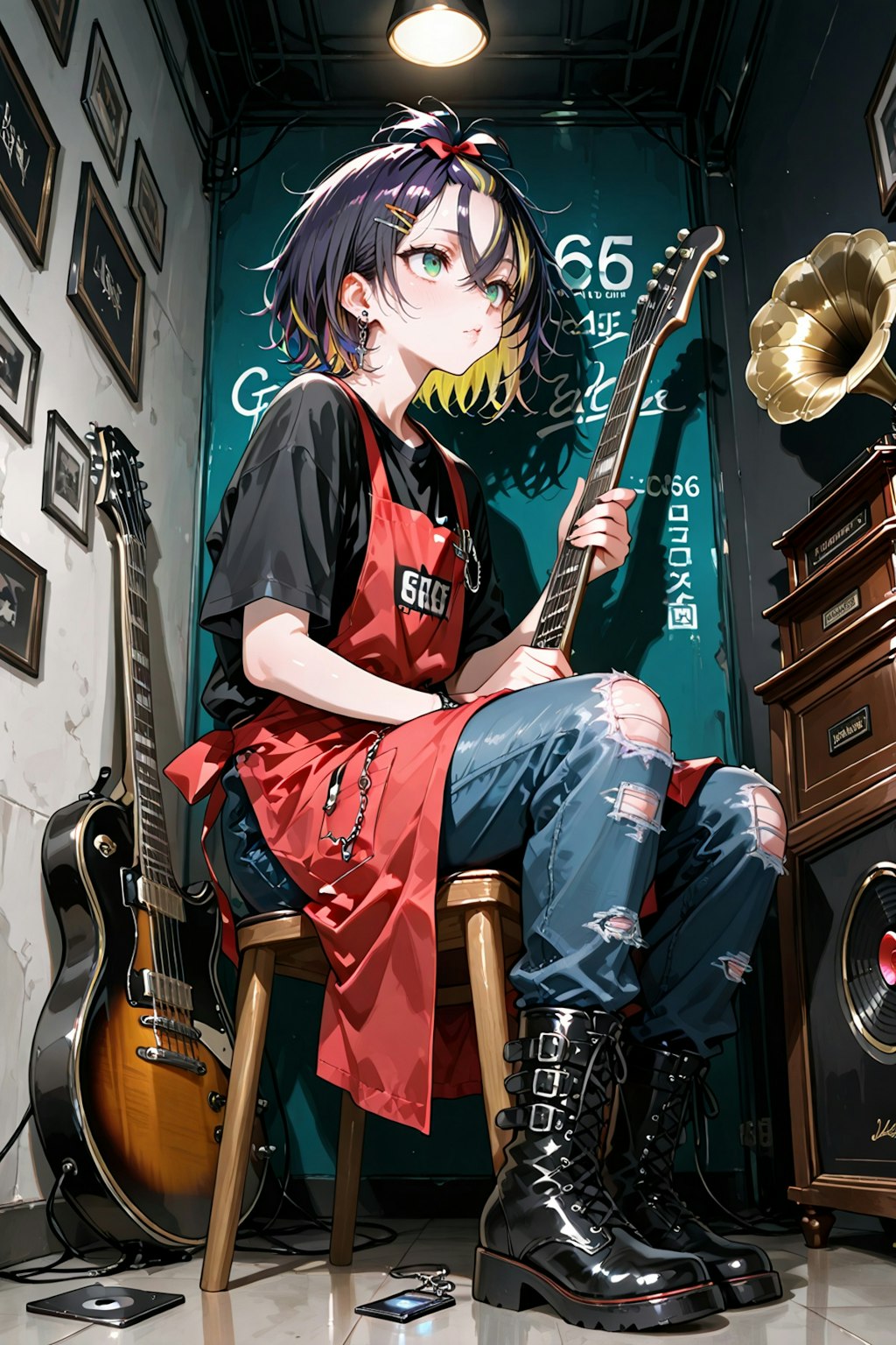 楽器屋の店員さん