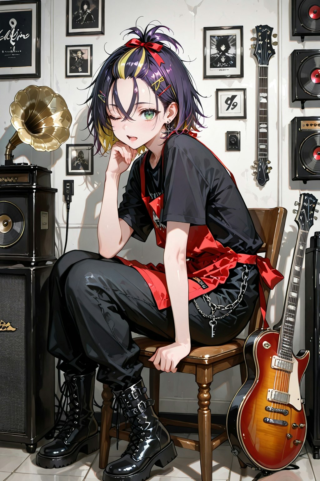 楽器屋の店員さん