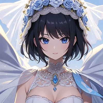 青薔薇の花嫁