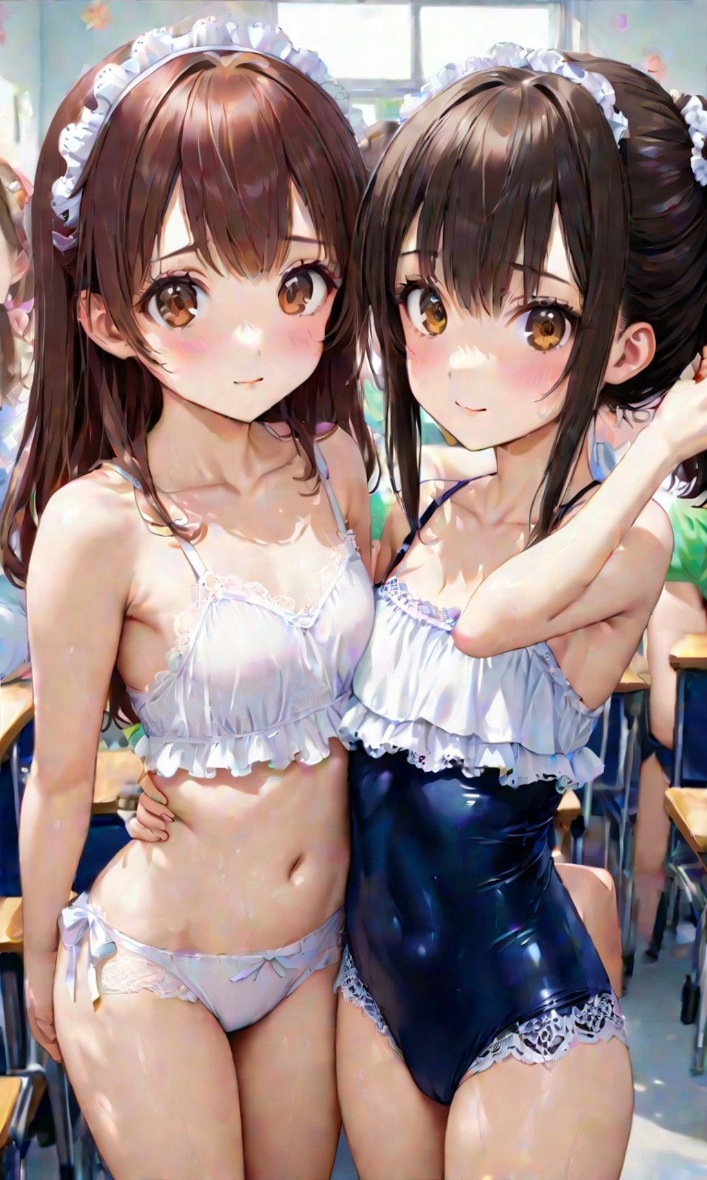 メイドと学園祭と女子高校生と