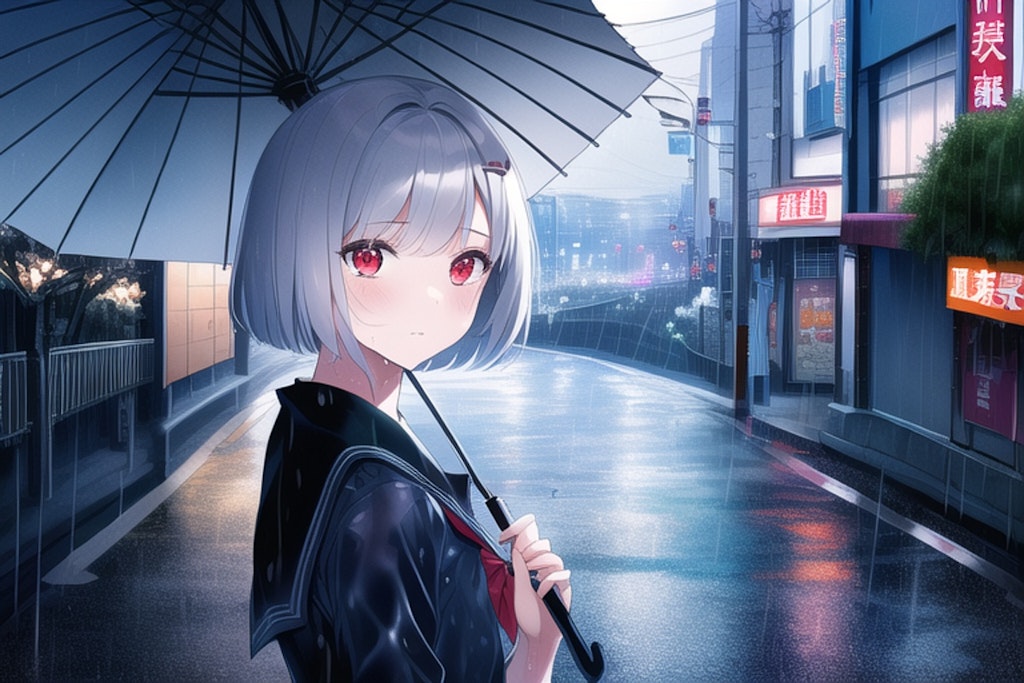 雨の日