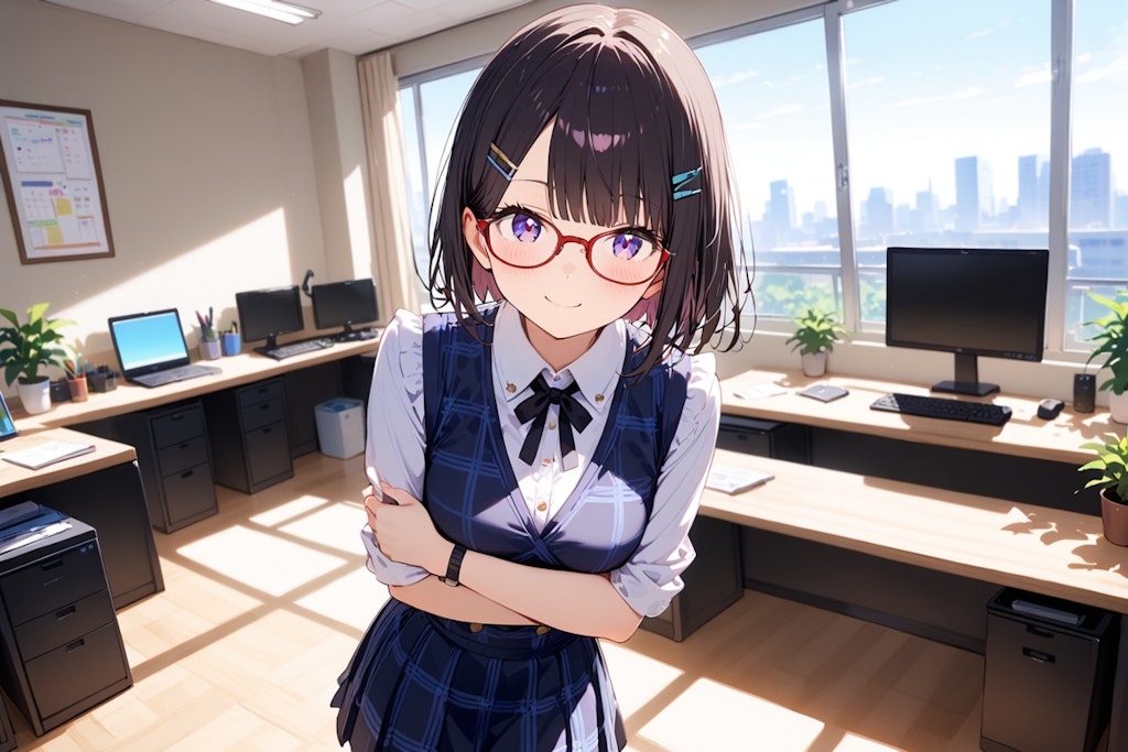 お仕事なメガネちゃん👓