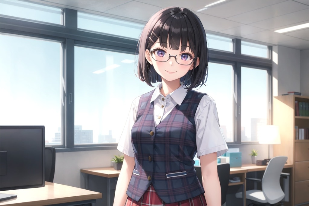 お仕事なメガネちゃん👓