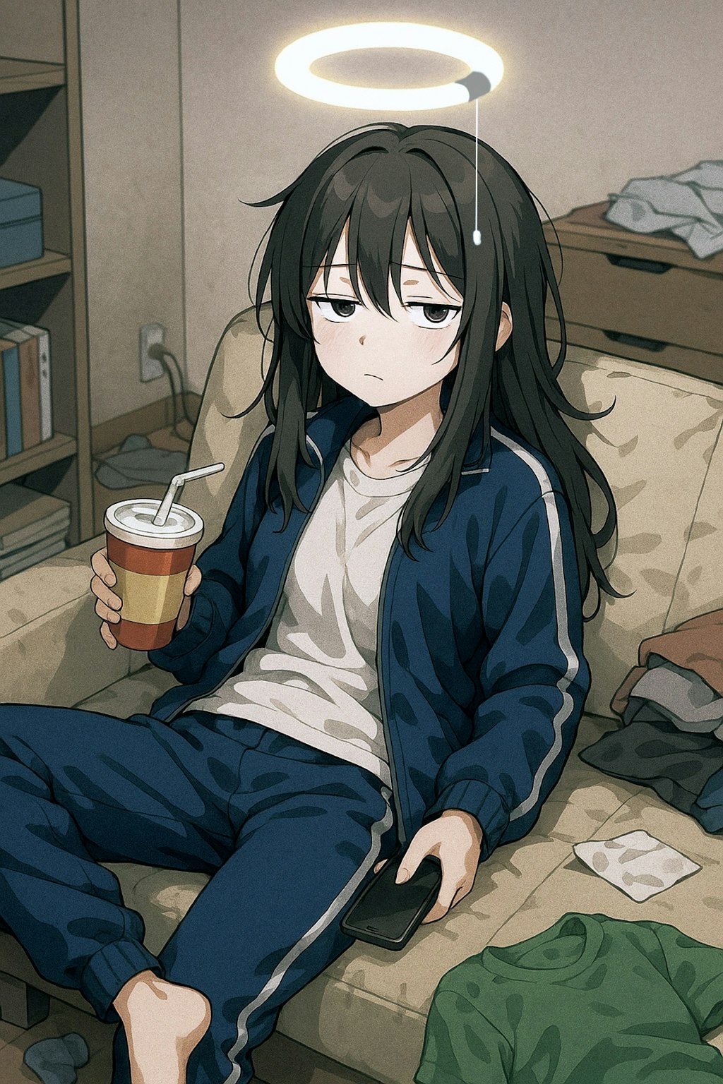 天使やめました（でも輪っか取れません）