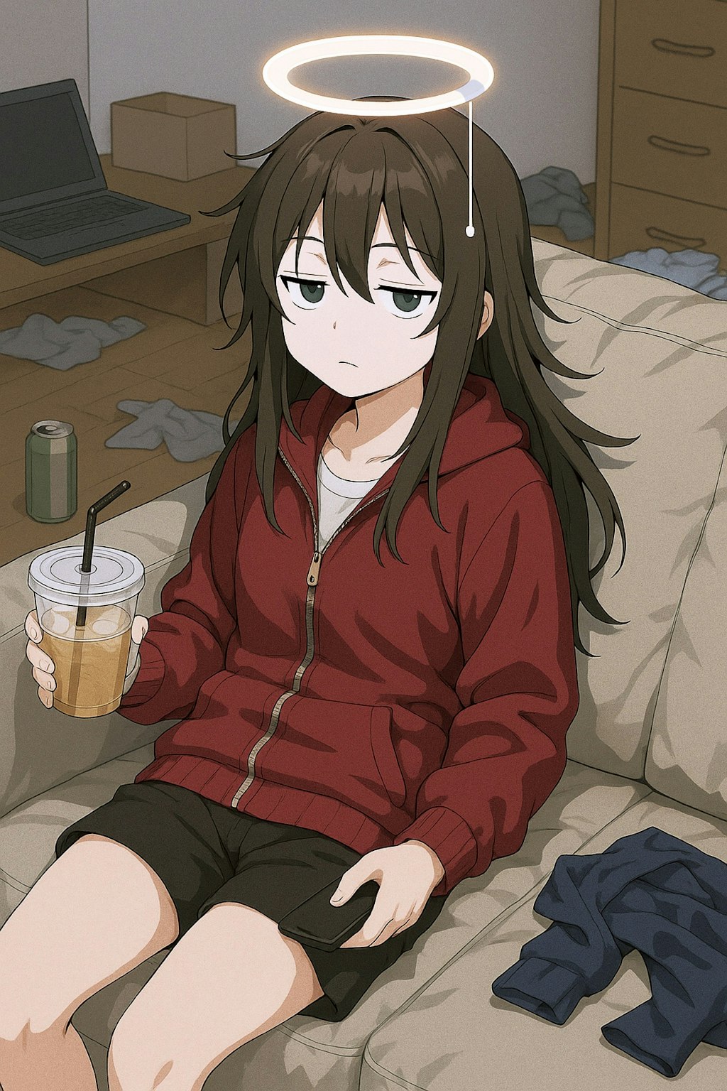 天使やめました（でも輪っか取れません）