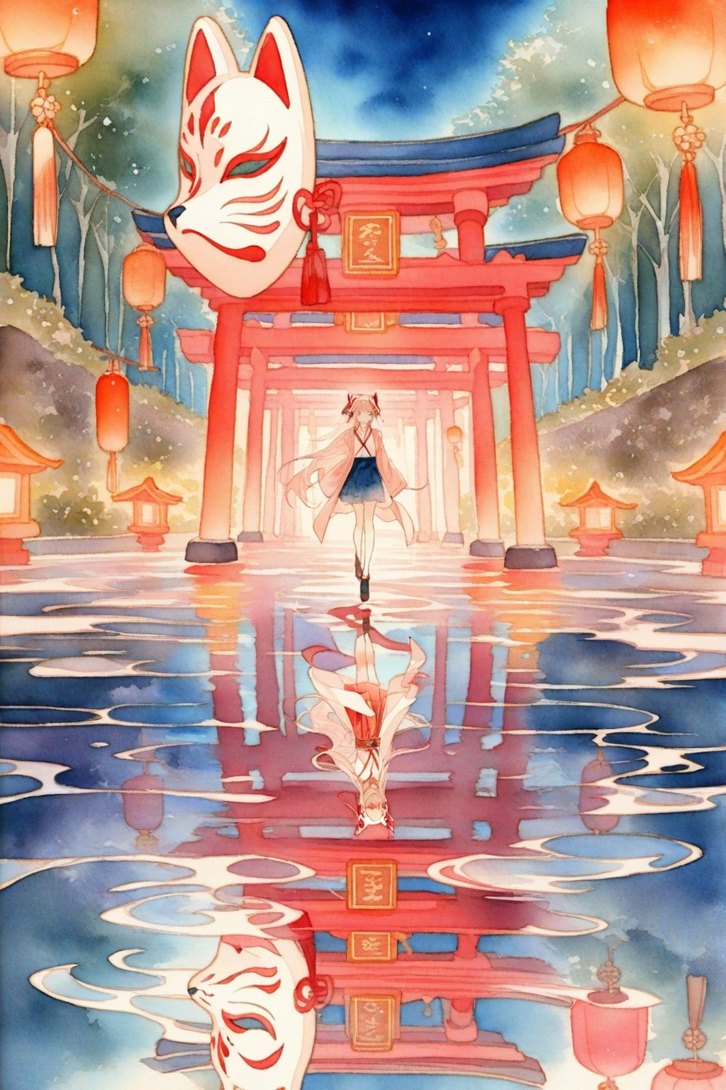 幽玄の火舞