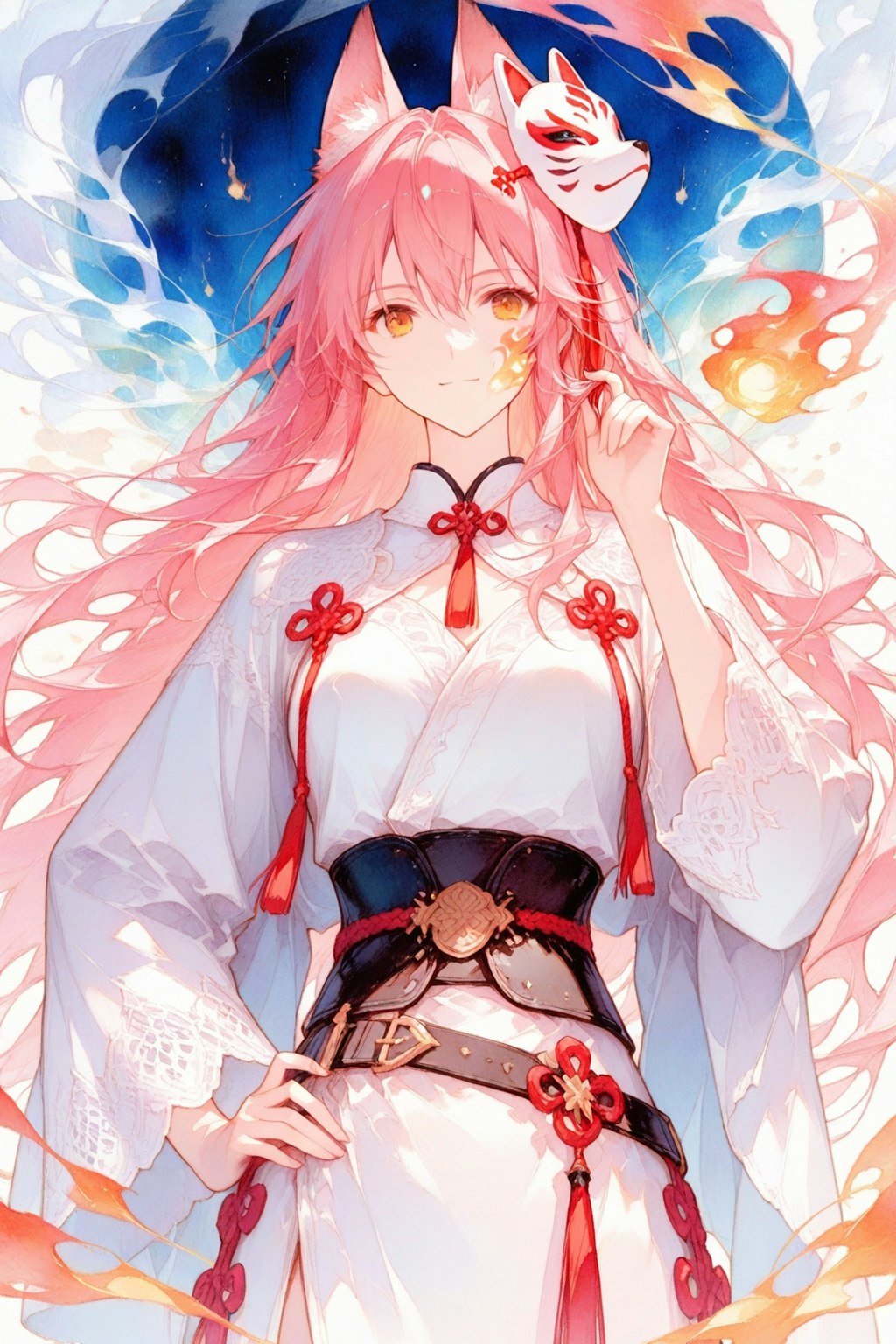 幽玄の火舞