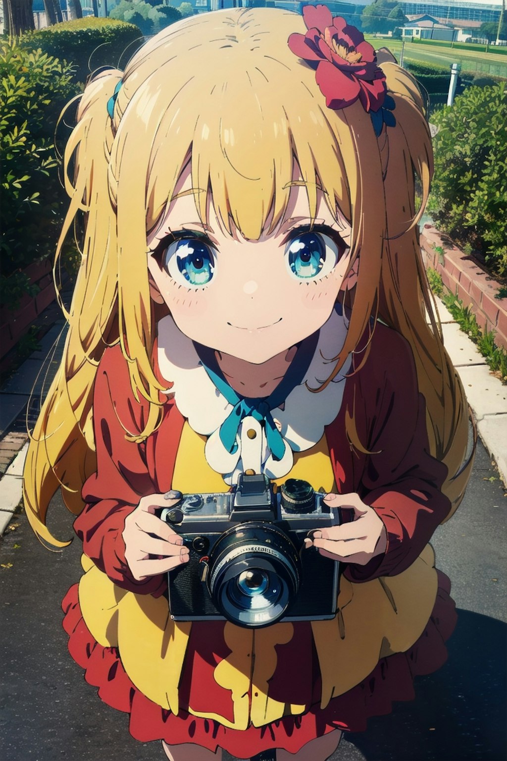パパのカメラを拝借！