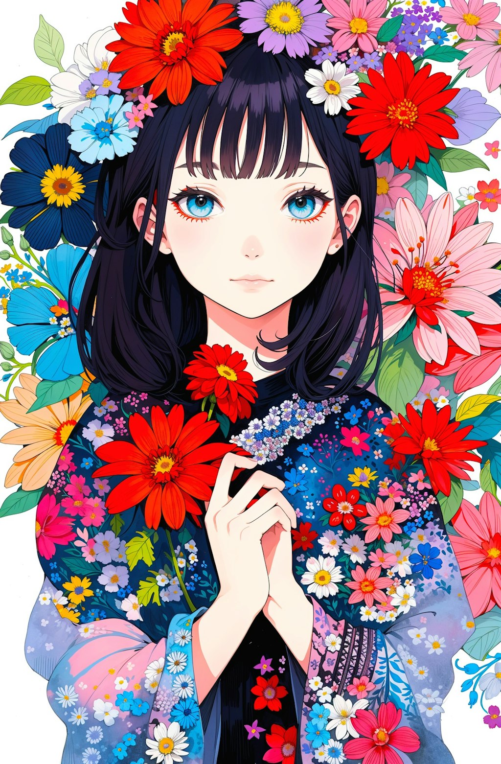 vivid flower