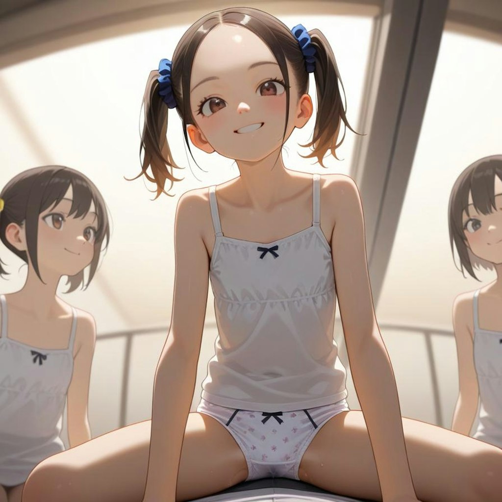 つるぺたロリ下着②