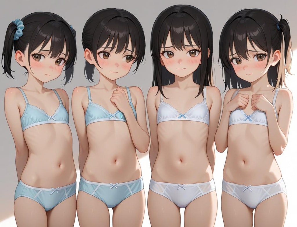 つるぺたロリ下着②