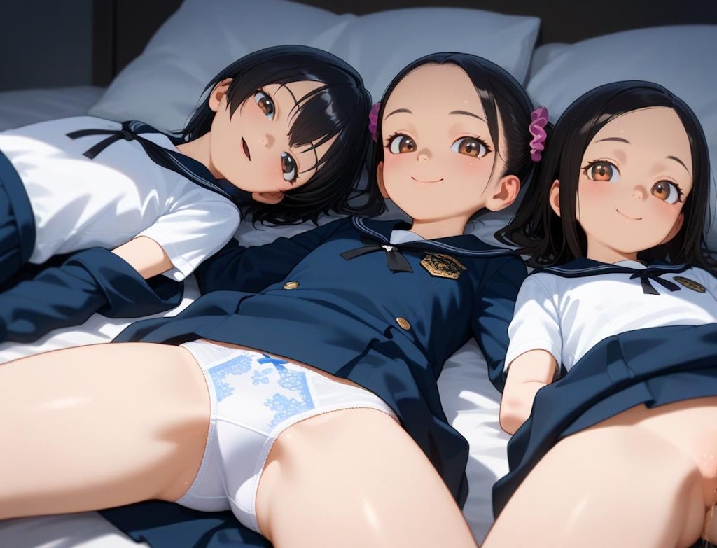 つるぺたロリ下着②