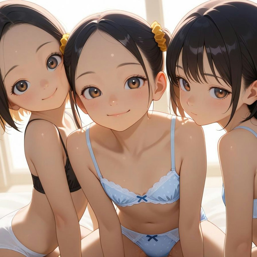 つるぺたロリ下着②