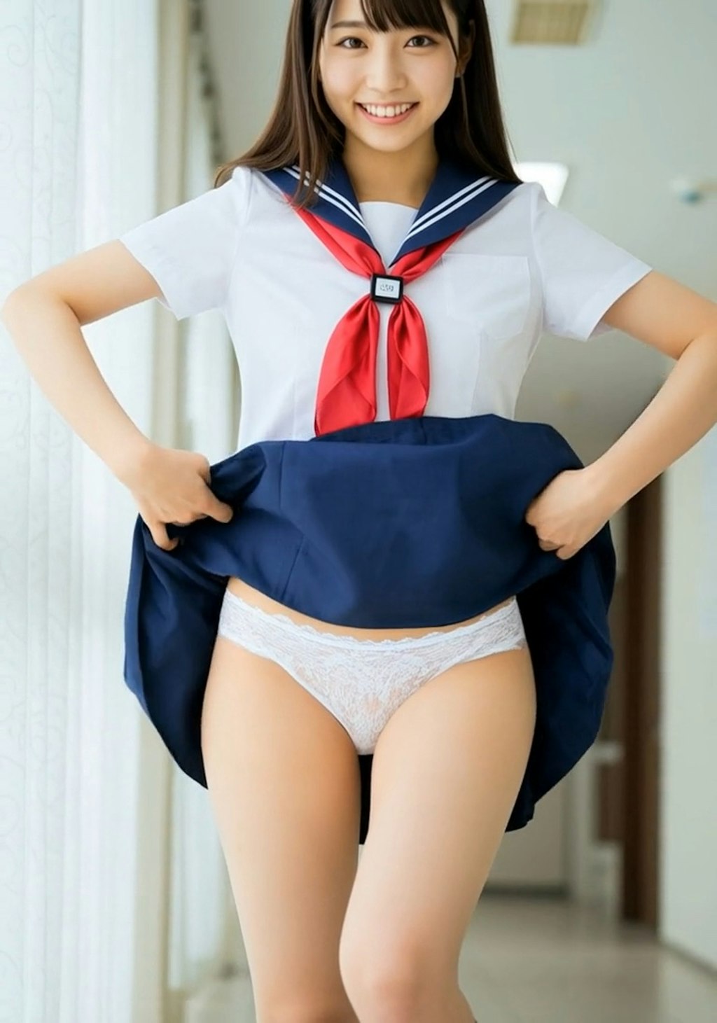 tiktokちゃんのパンチラ