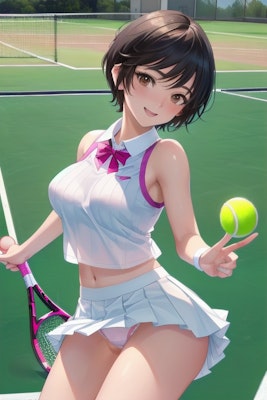 テニスする？