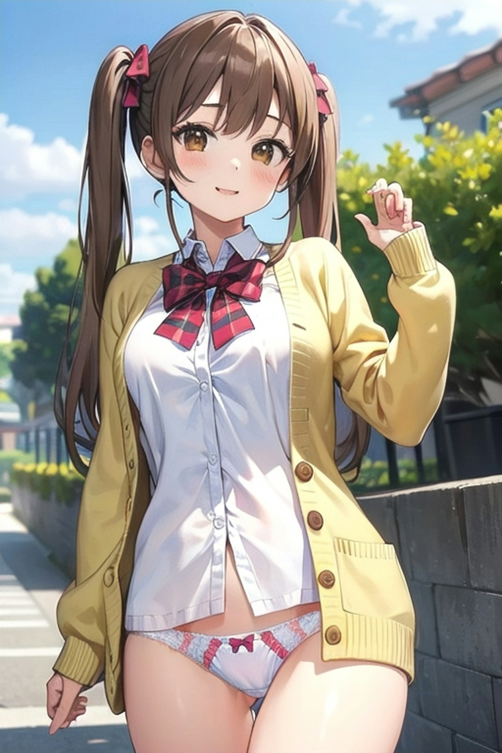 School twintails girl