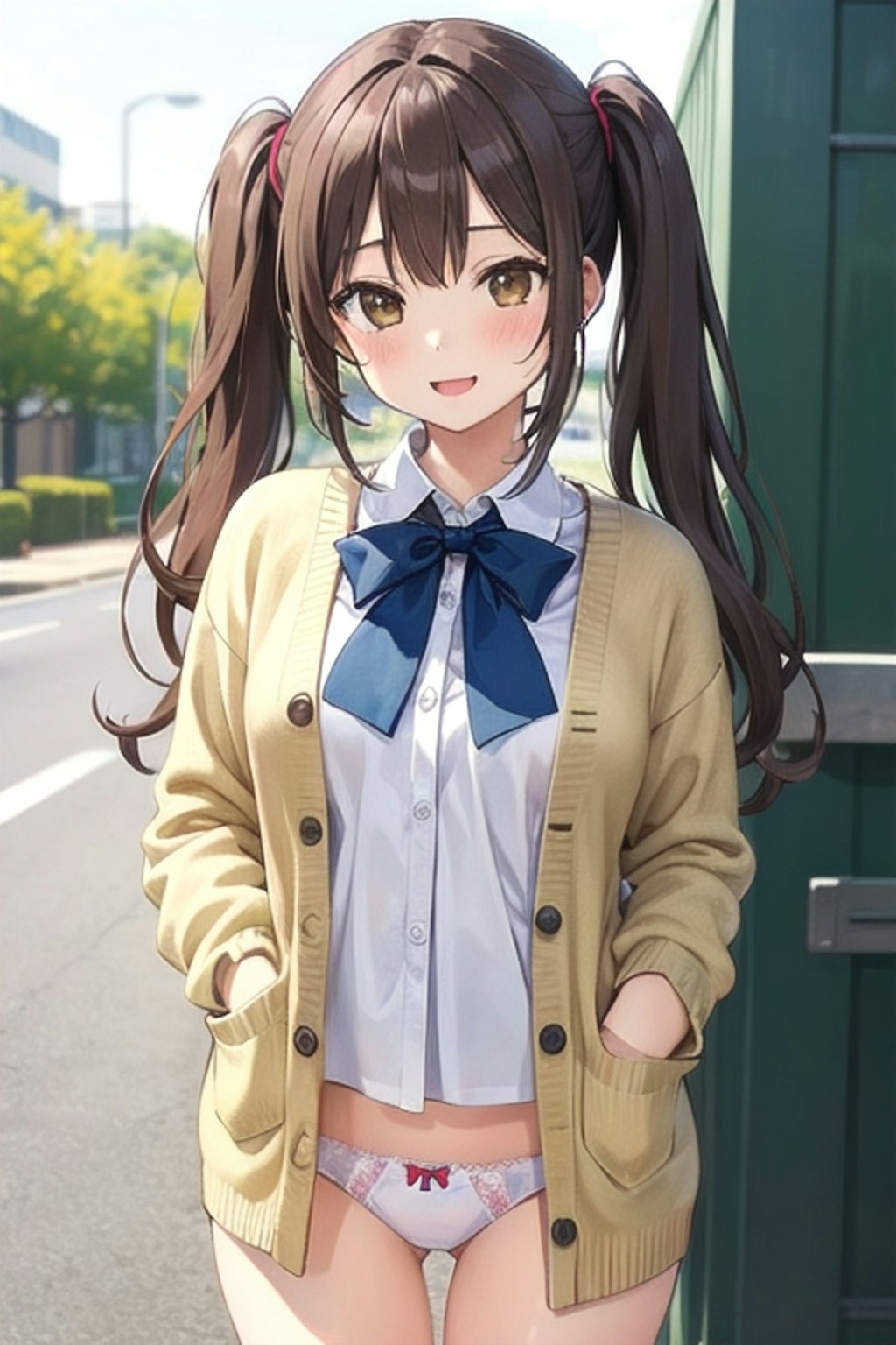 School twintails girl