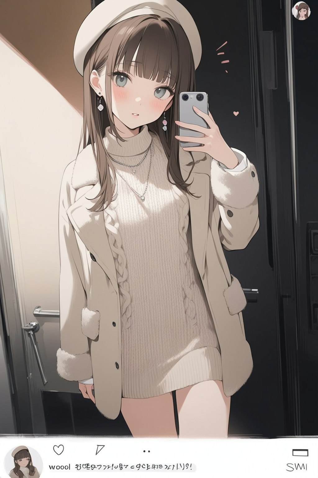 SNSの女の子（1）