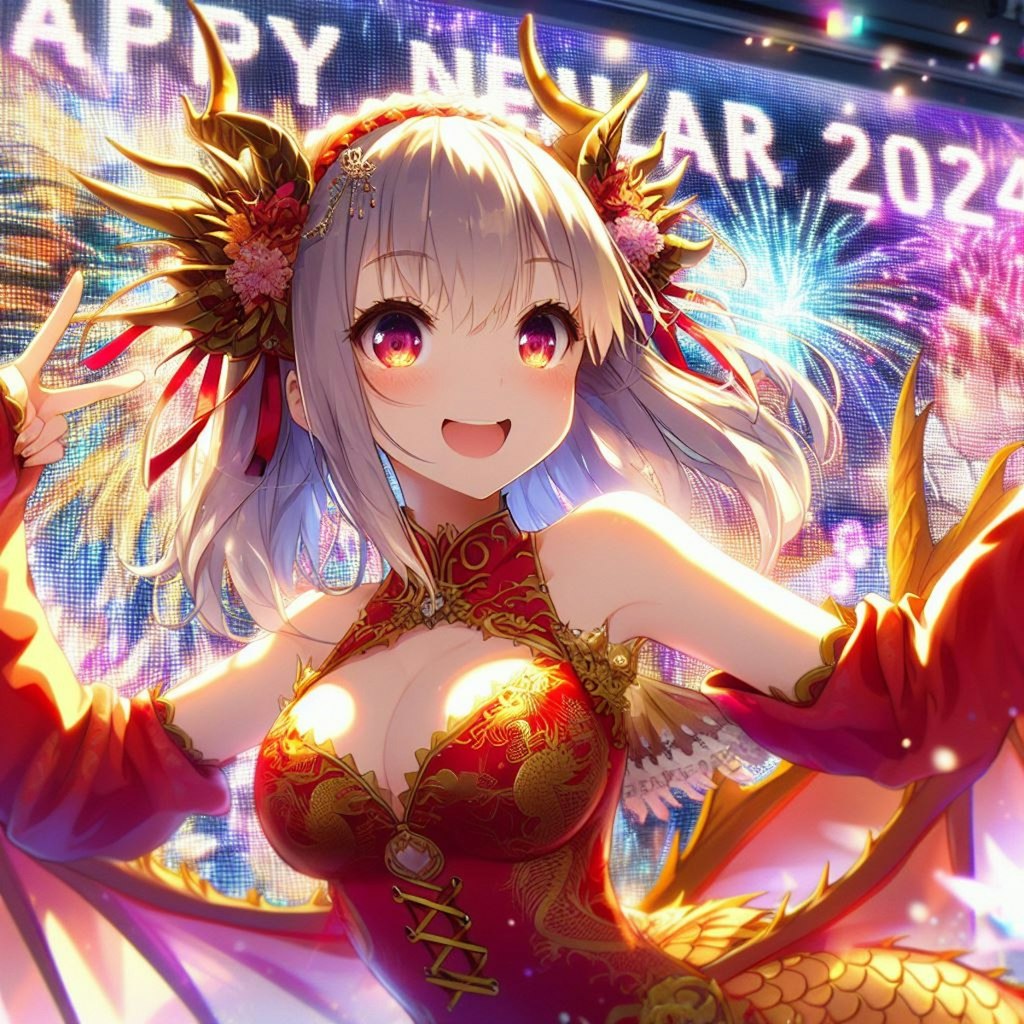 あけましておめでとう！2024年