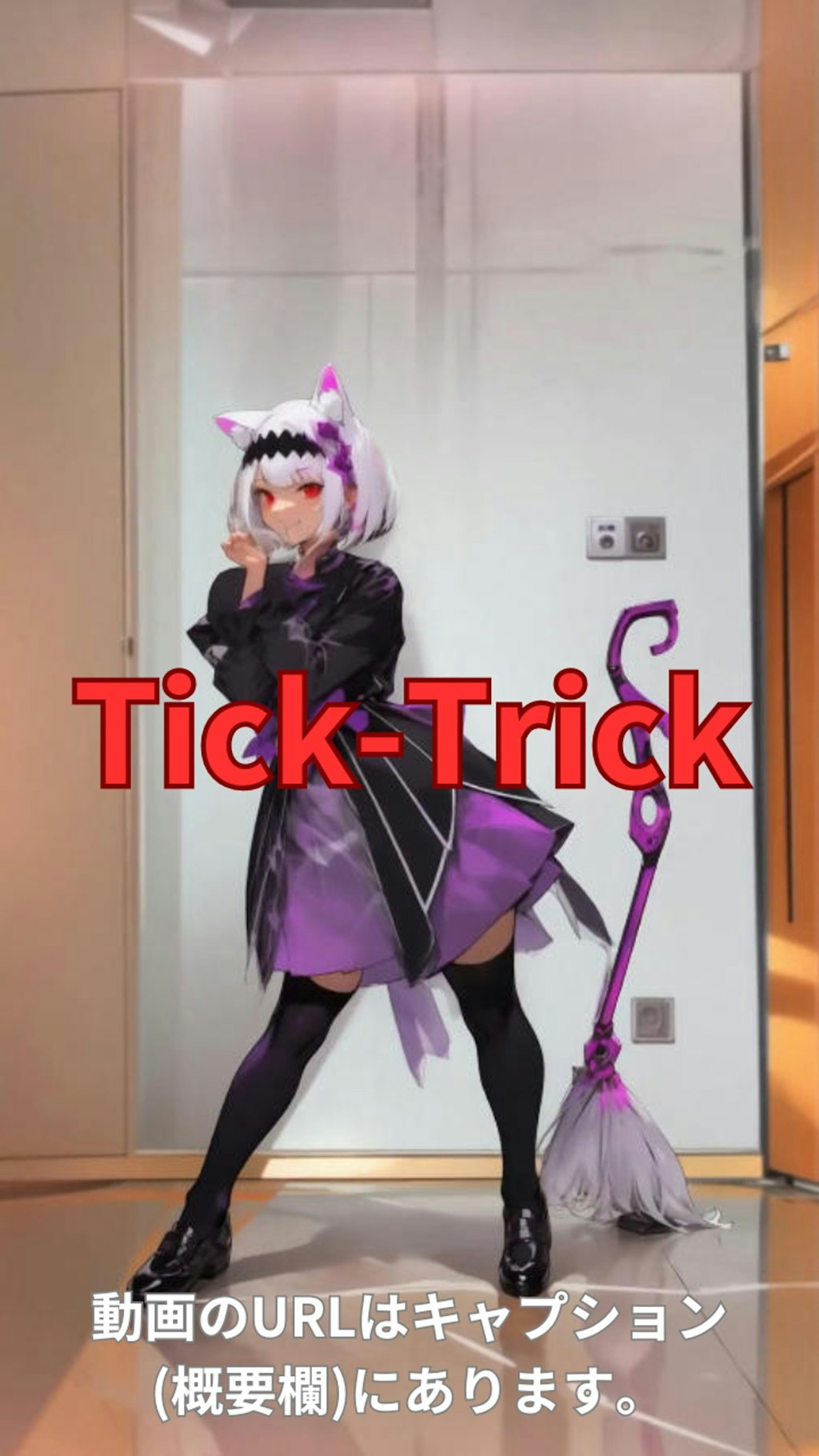 【動画】【ハロウィン】「Tick-Trick」を踊ってみた【足太ぺんた 様】【めんたるさん】