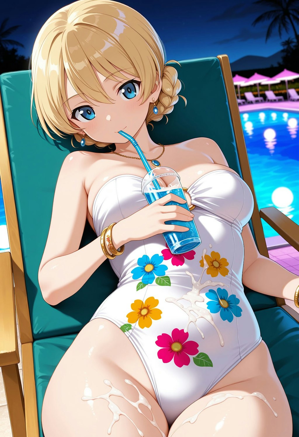 ナイトプールでかけ放題