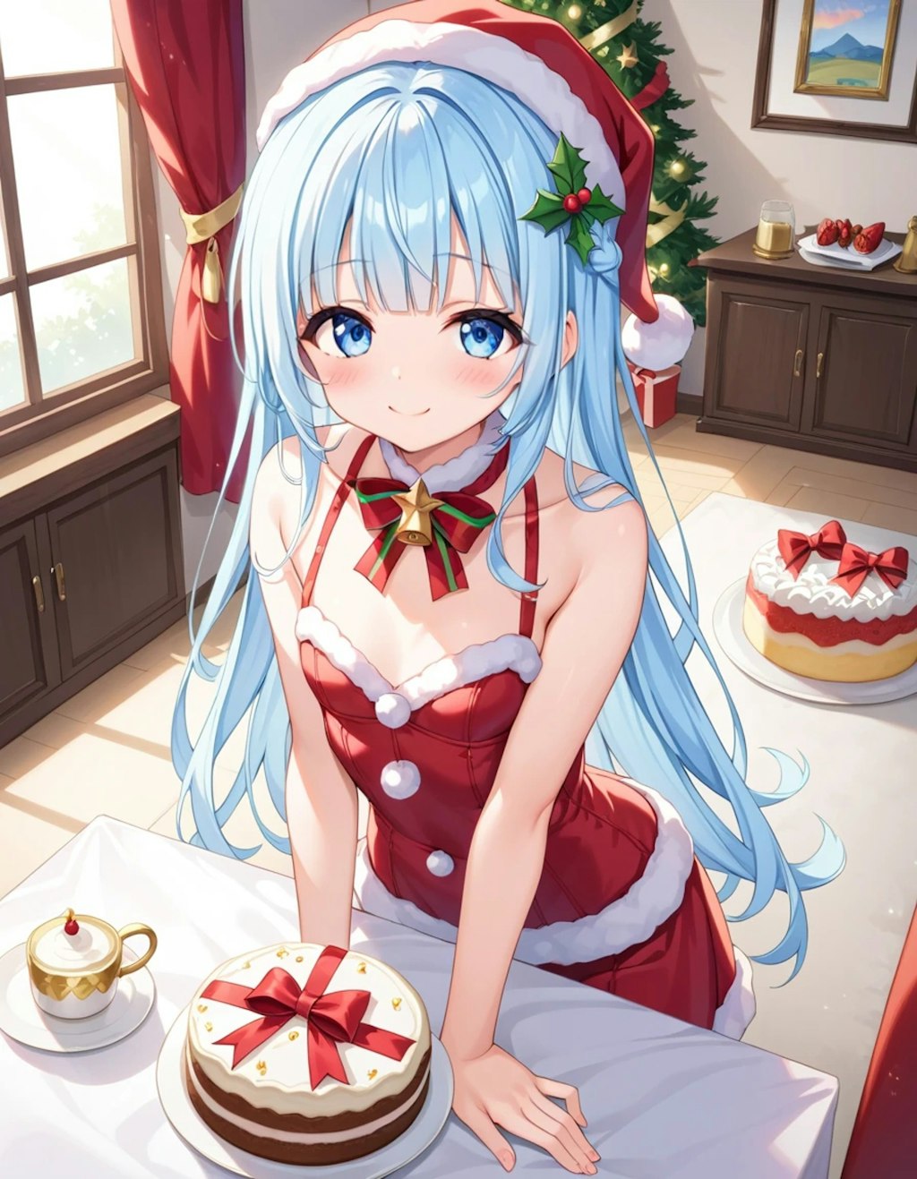 クリスマスの朝に