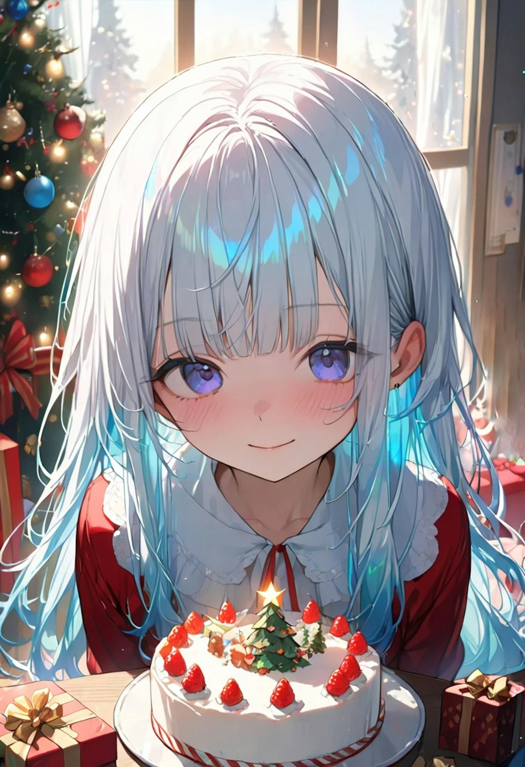 クリスマスの朝に