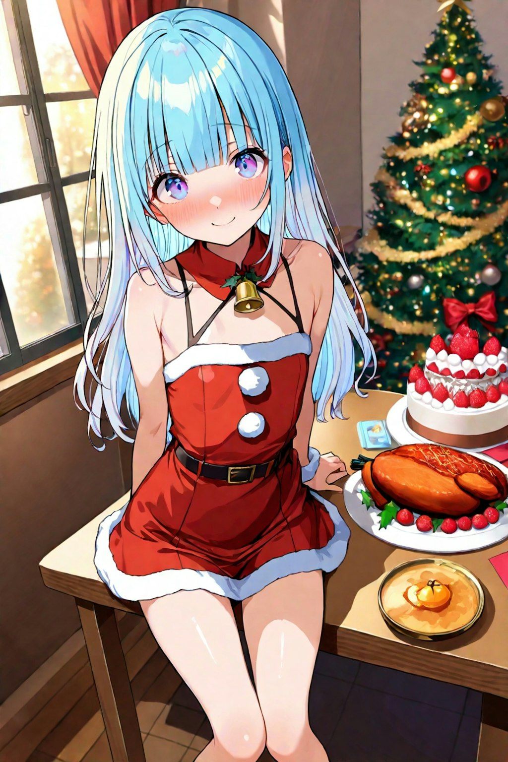 クリスマスの朝に