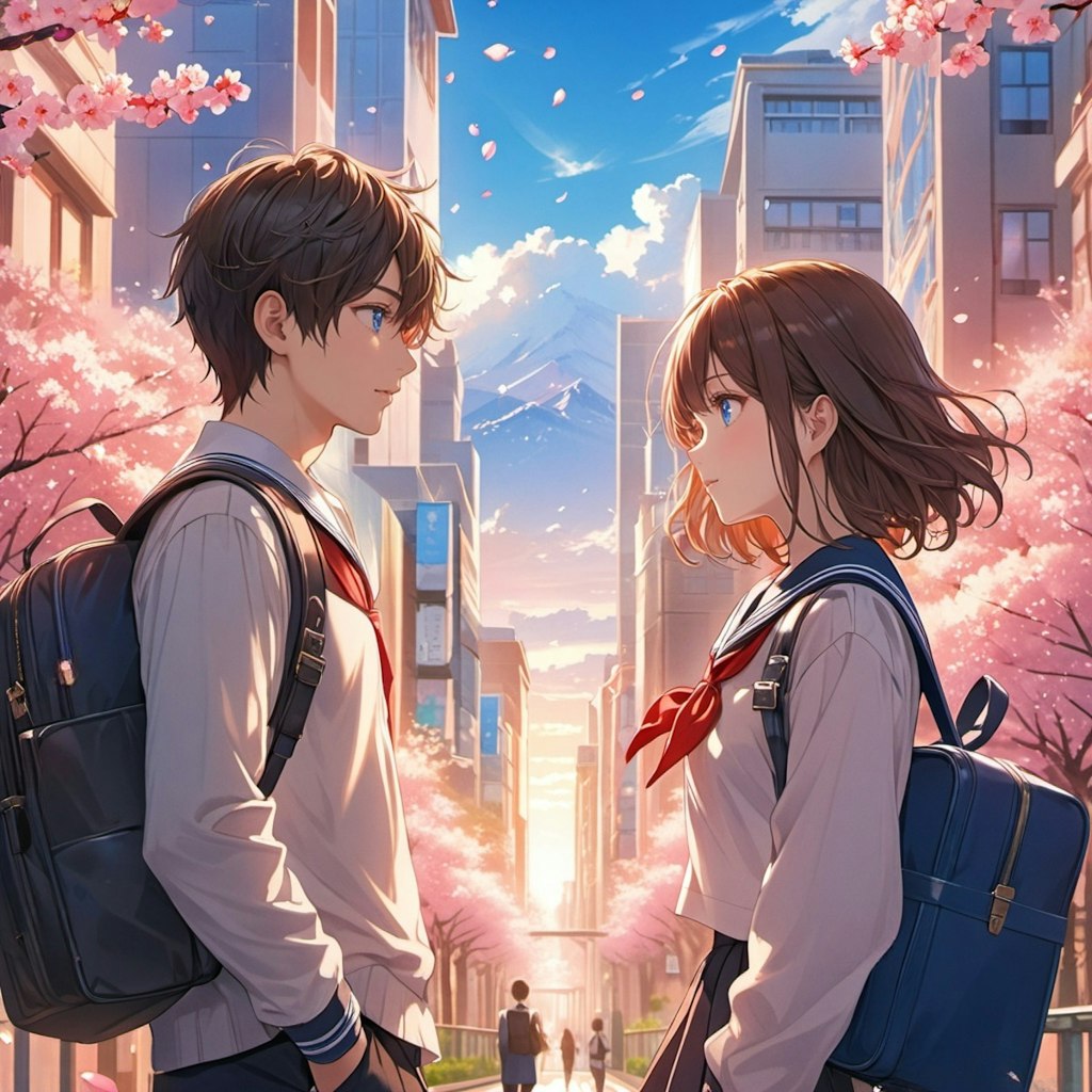 超短編アニメ「桜の季節の君」本日公開！