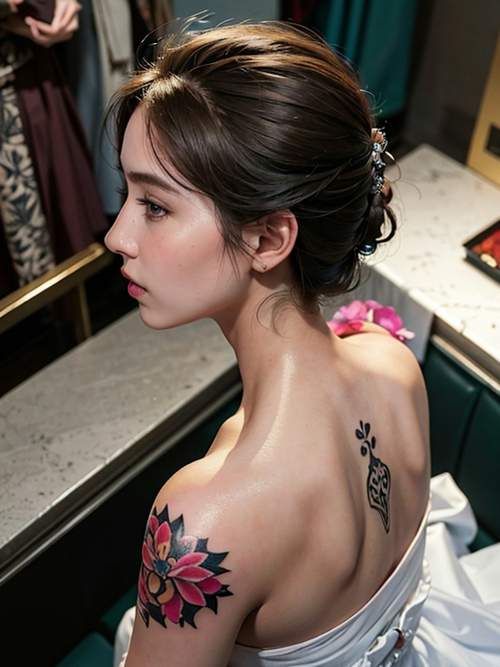 A053 Tattoo Girl Friends Vol.43