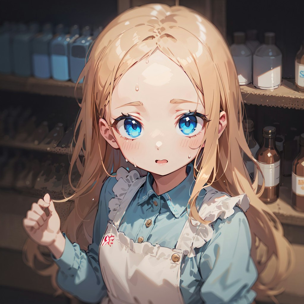 店番少女