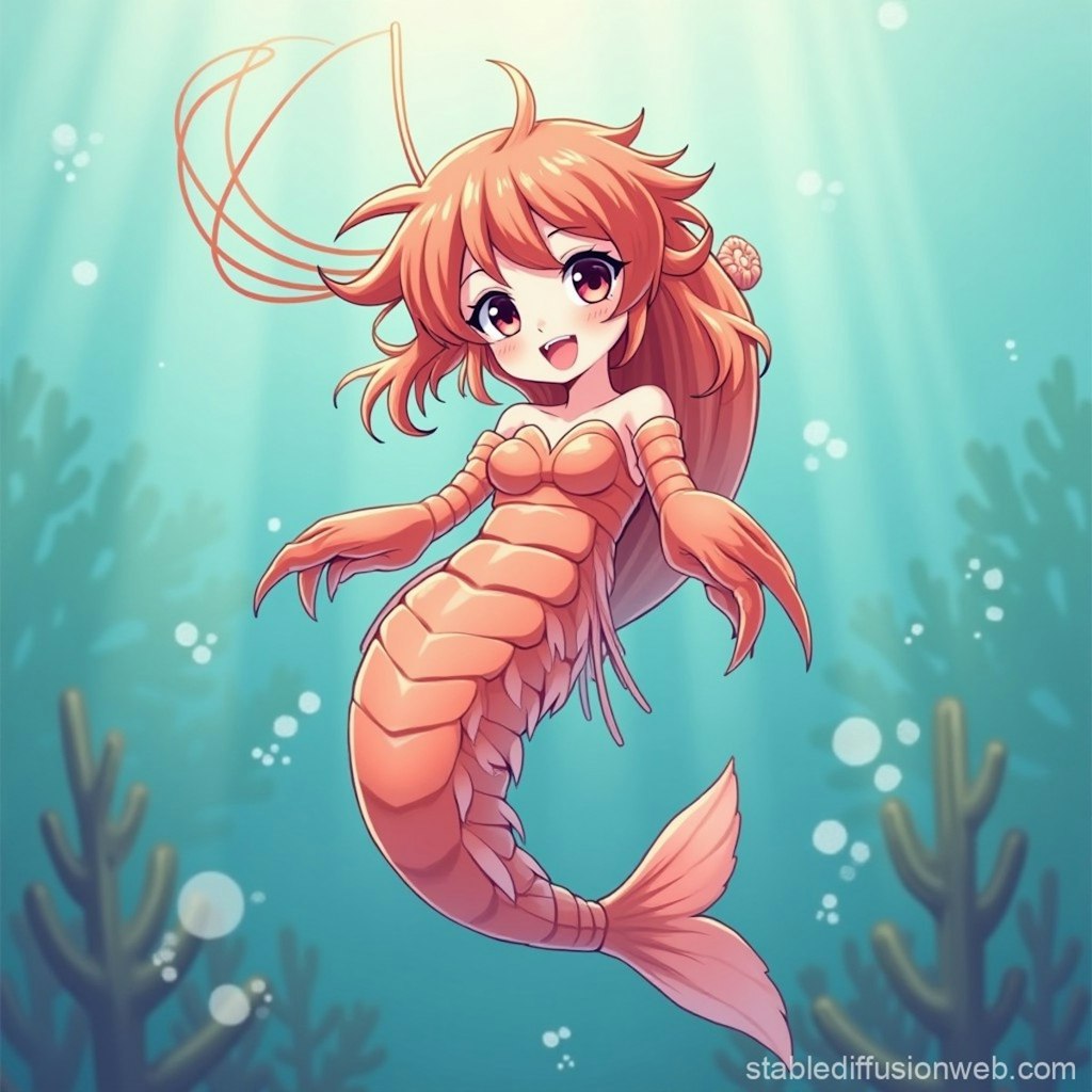 蝦人魚少女