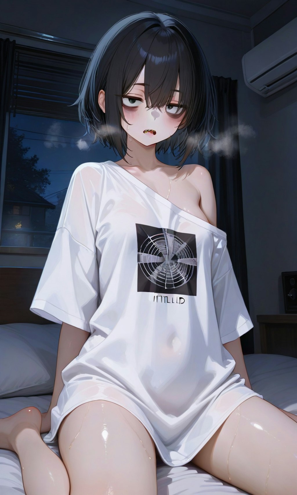 兄ちゃん、エアコンつけてくれよぅ…