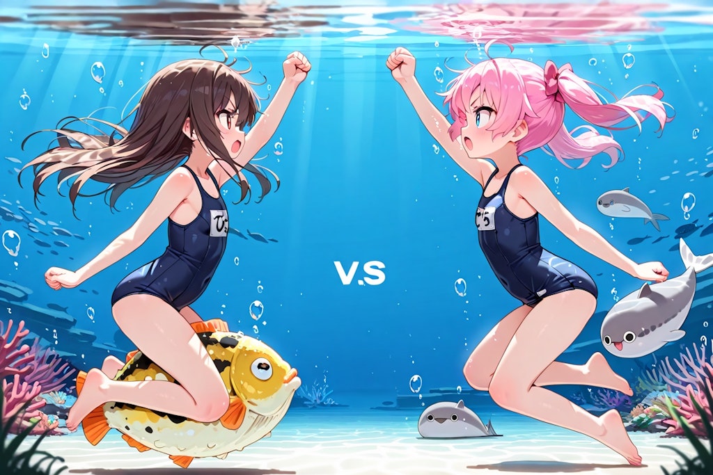 【対決】フグvsサカバンバスピス！
