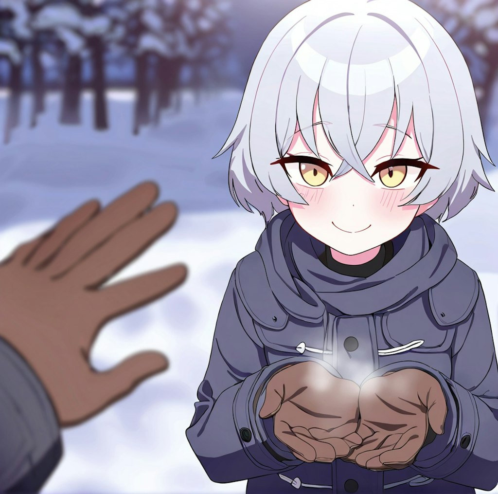 雪の子