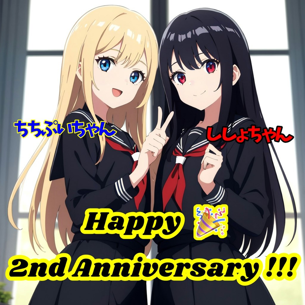 祝!!!🎉 2周年!! (TULIP)