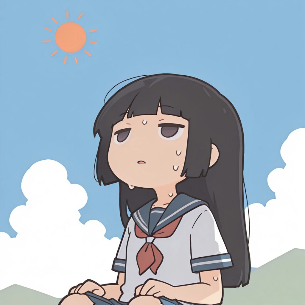 暑いね