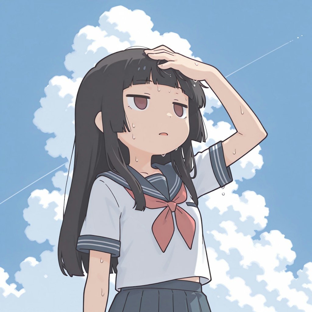 暑いね