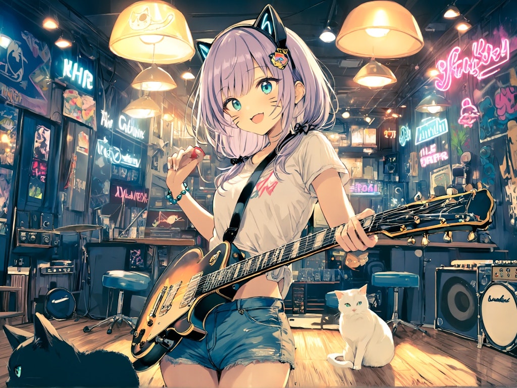 ねこねこロックですわ♪