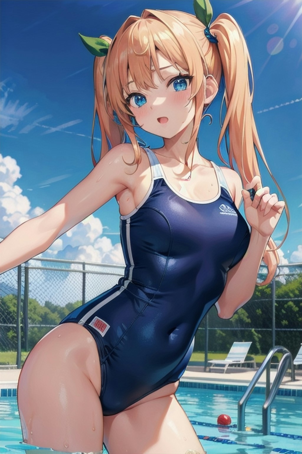 スク水の女の子