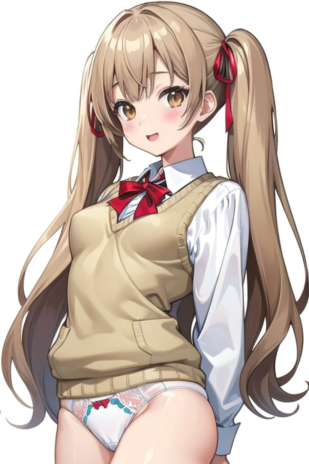 School twintails girl