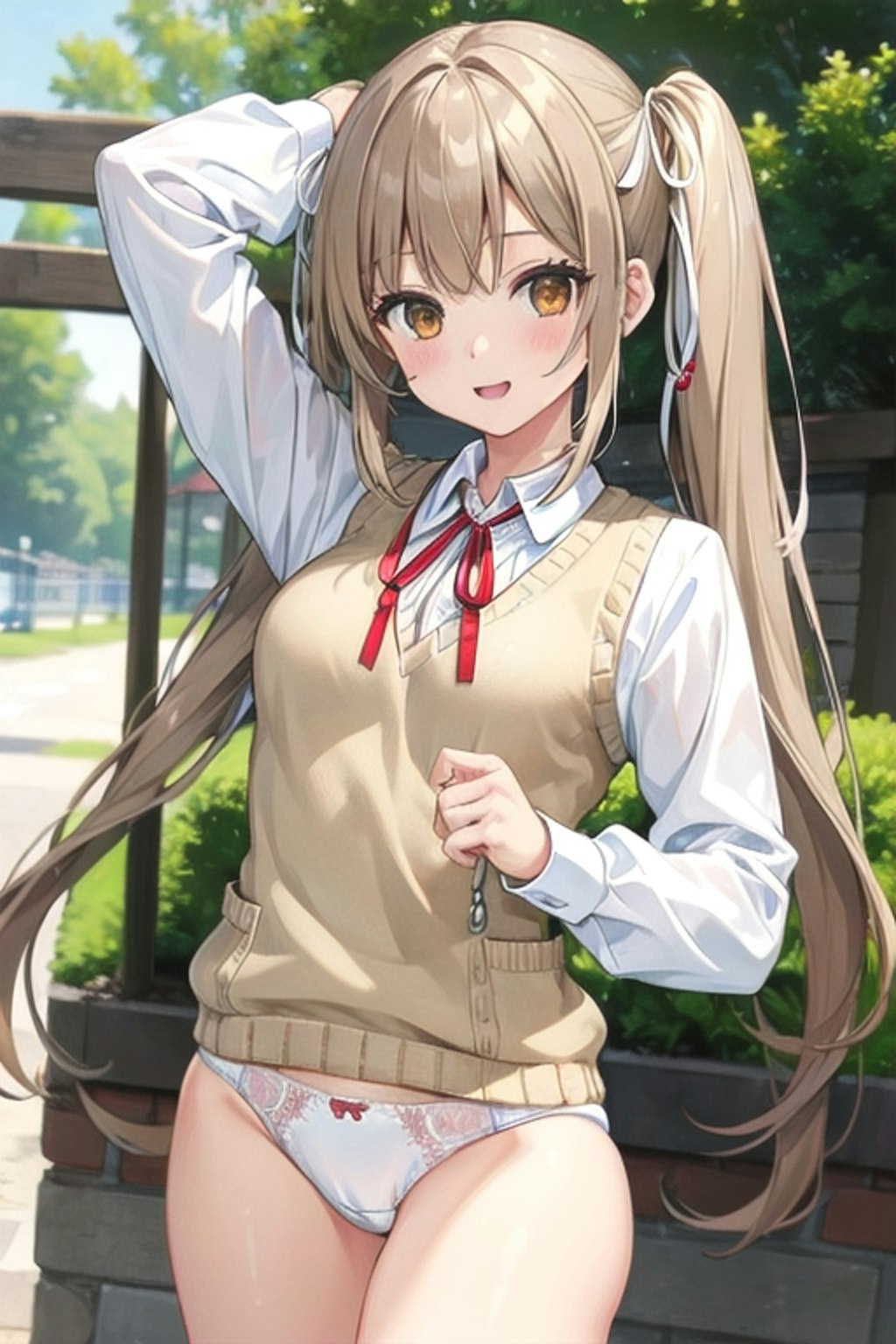 School twintails girl