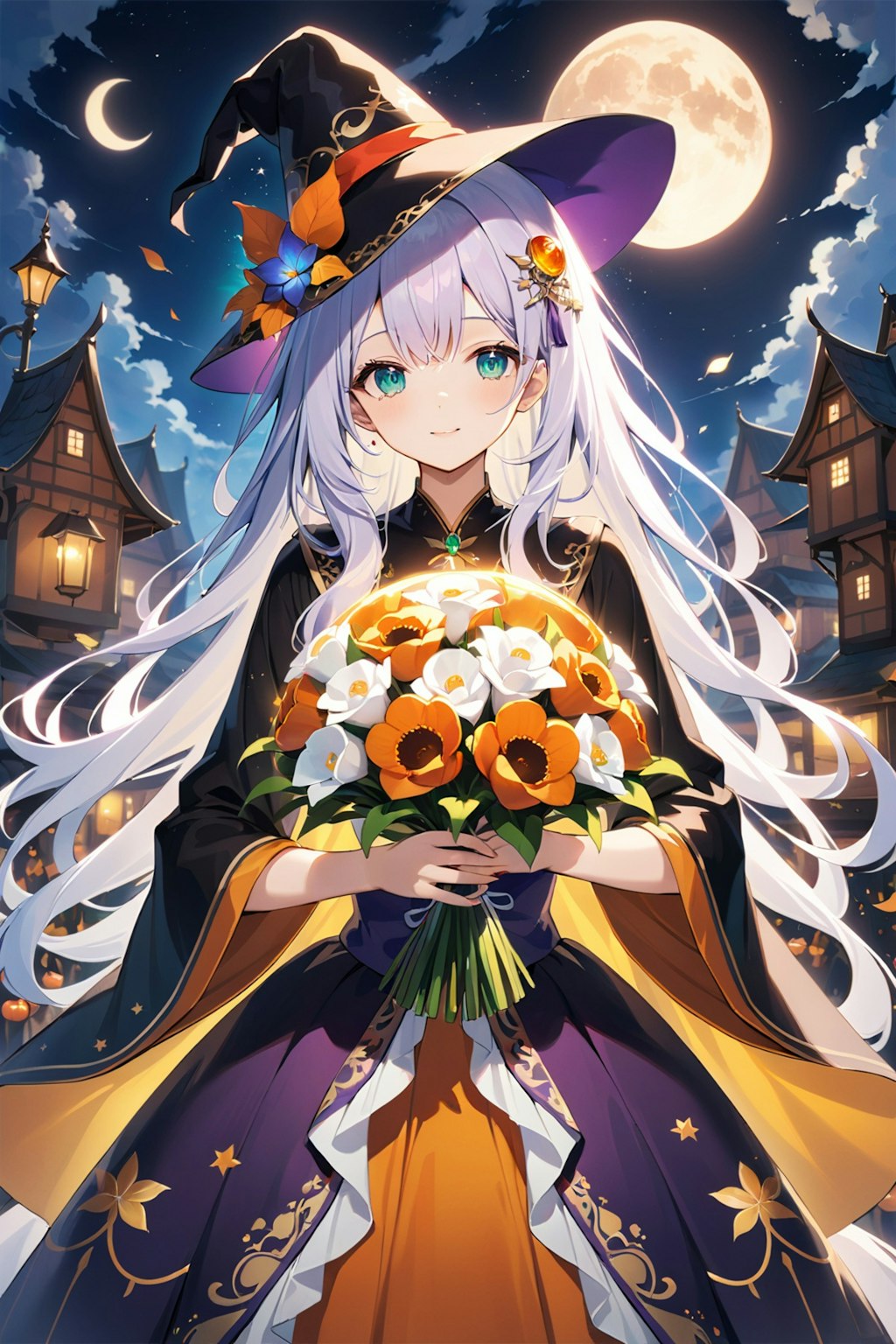 ハロウィンの花