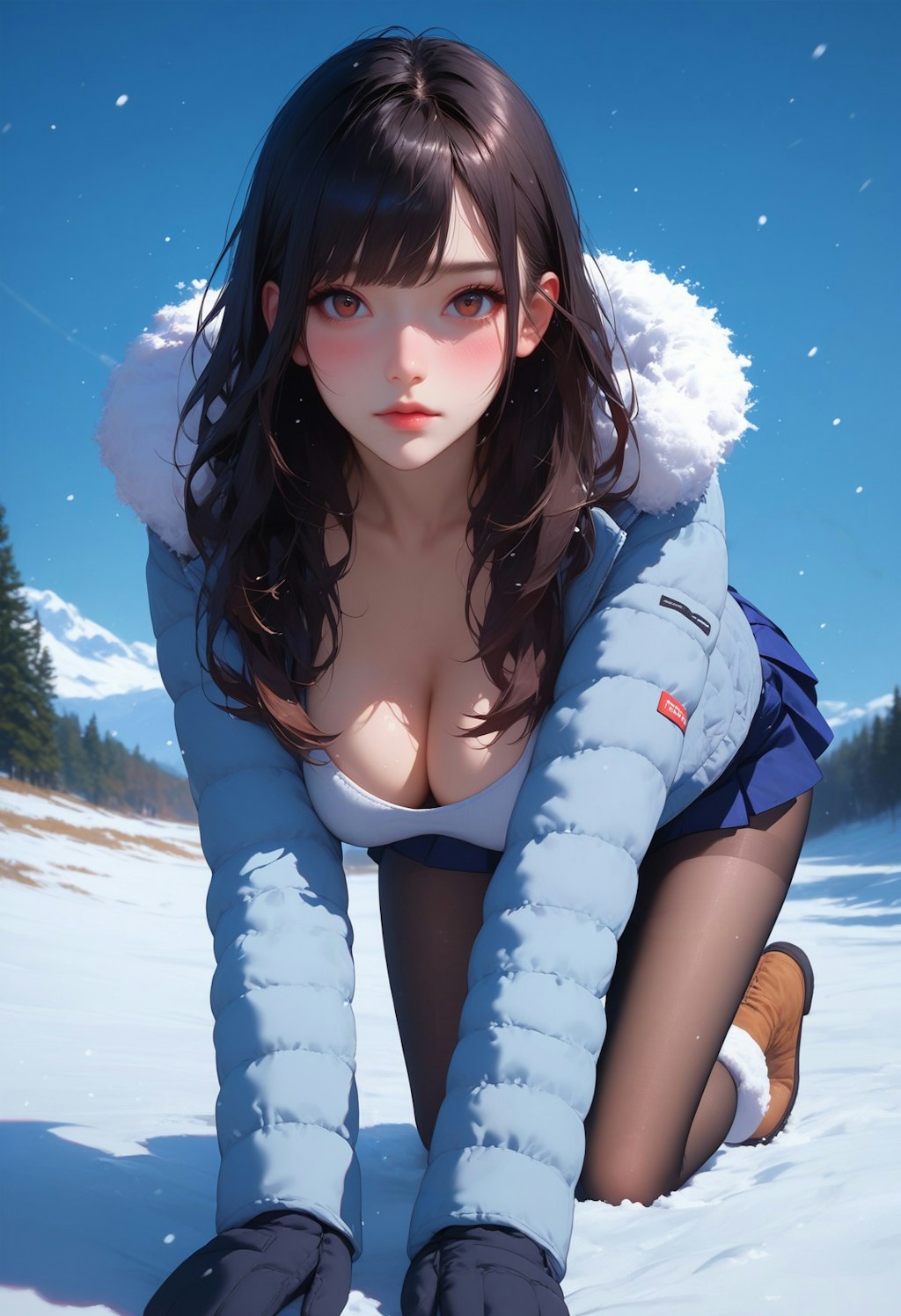 雪山