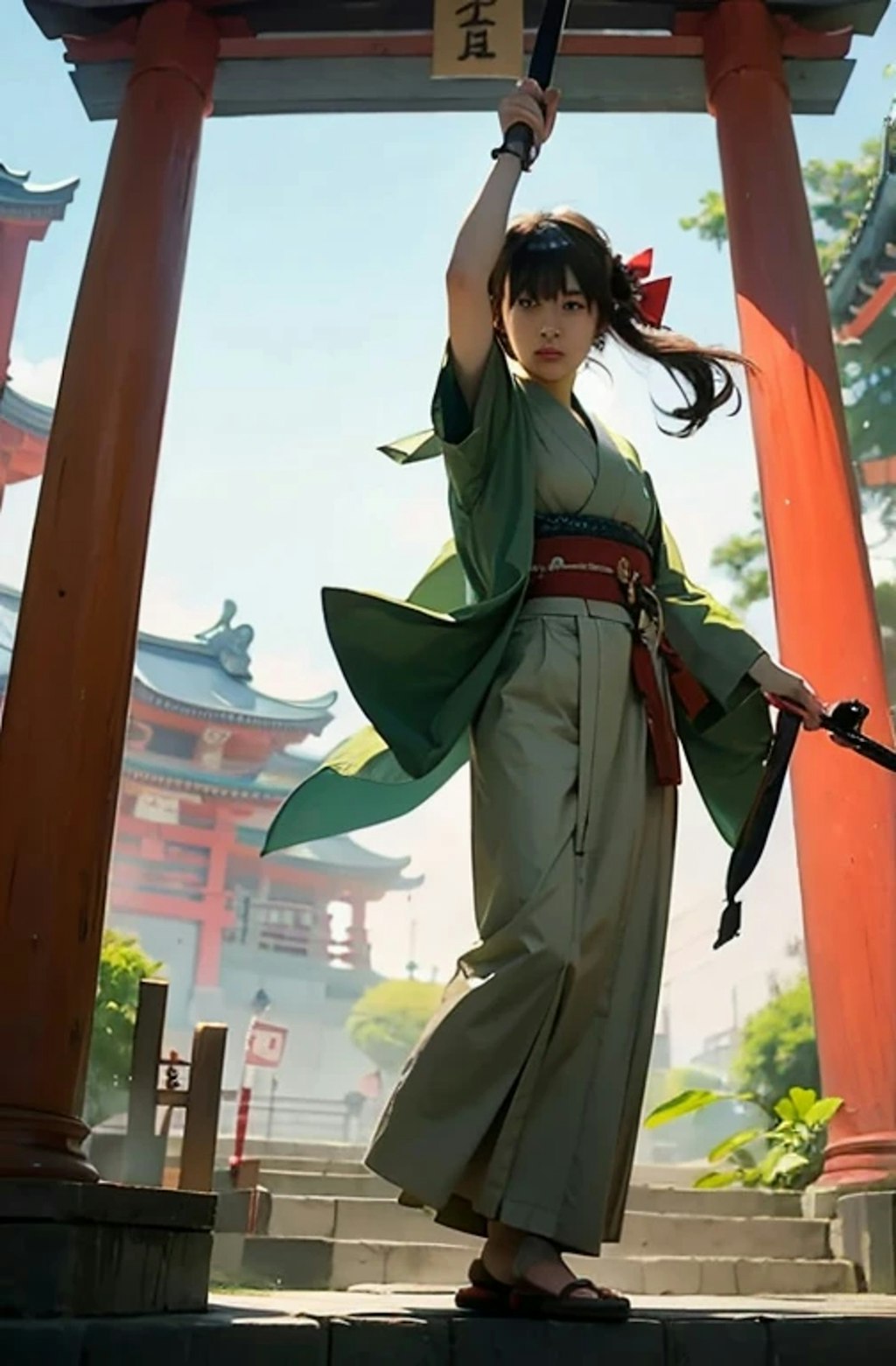 女子剣士